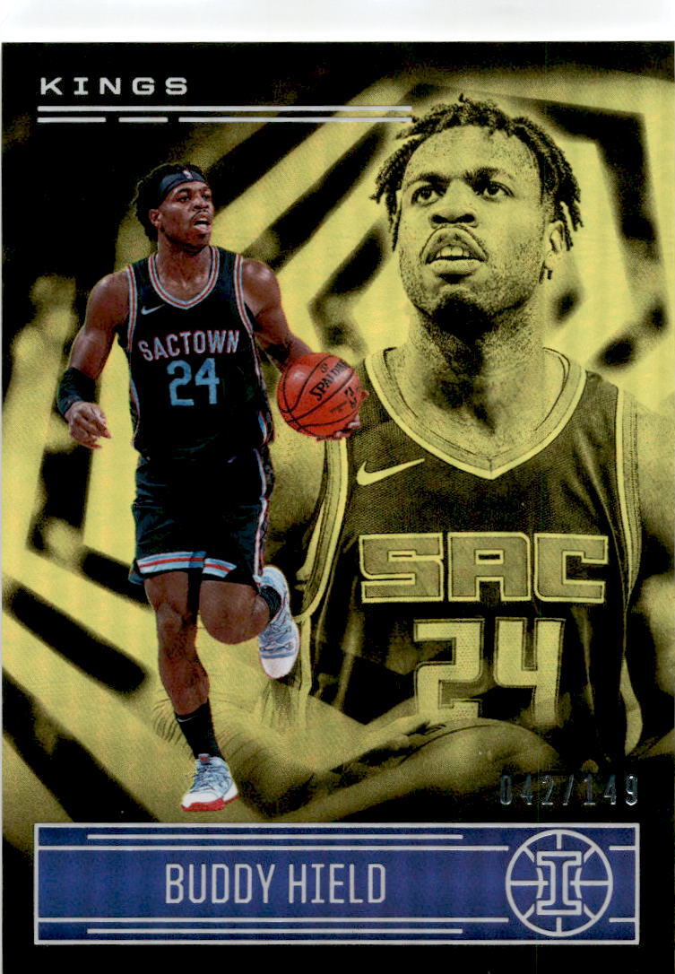 2020 Panini Illusions #104 Buddy Hield 042/149 Sacramento Kings