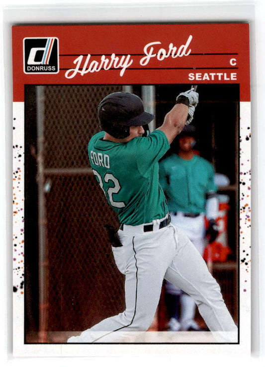 2023 Donruss #255 Harry Ford Seattle Mariners