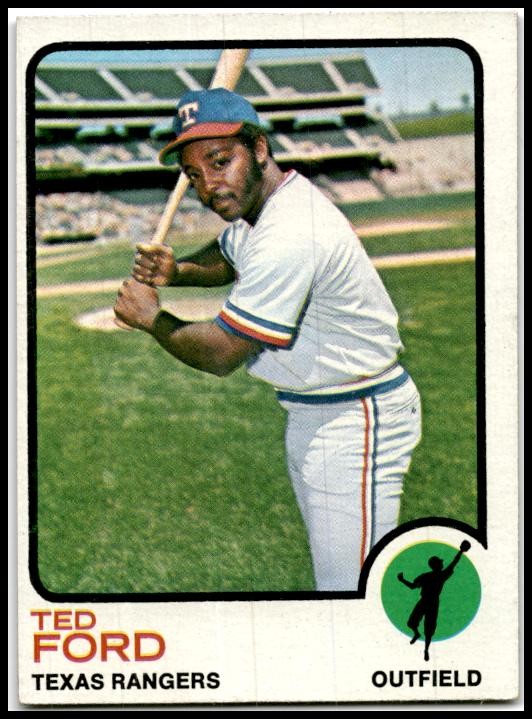 1973 Topps #299 Ted Ford Texas Rangers