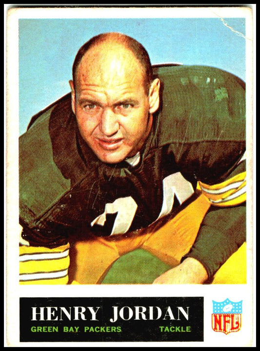 1965 Philadelphia #77 Henry Jordan Green Bay Packers