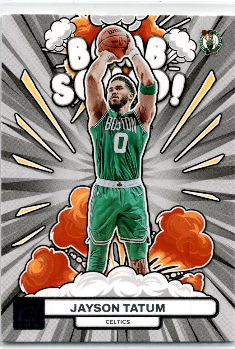 2023-24 Donruss Bomb Squad #14 Jayson Tatum Boston Celtics