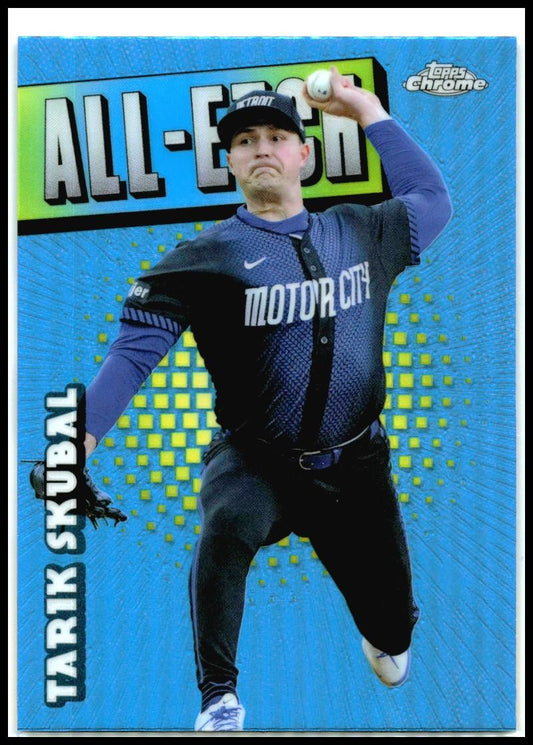 2025 Topps Chrome All-Etch #CAE-16 Tarik Skubal Tigers
