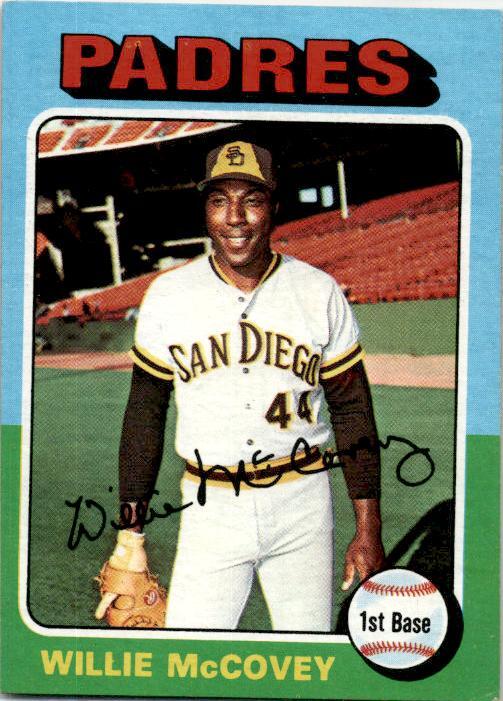 1975 Topps #450 Willie McCovey San Diego Padres