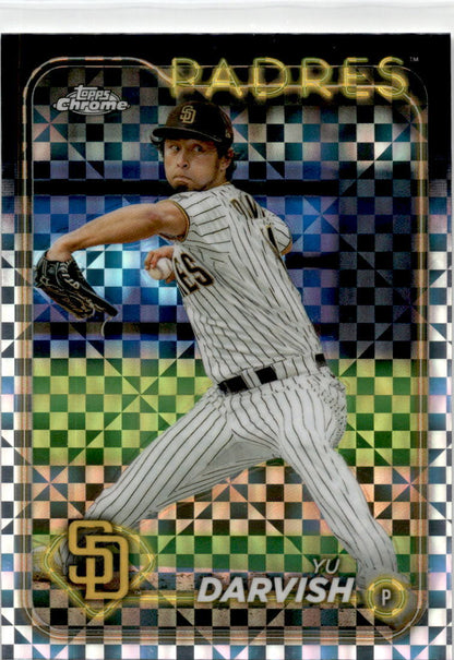 2024 Topps Chrome X-Fractors #237 Yu Darvish San Diego Padres