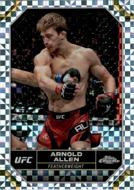 2024 Topps Chrome UFC XFractor #22 Arnold Allen