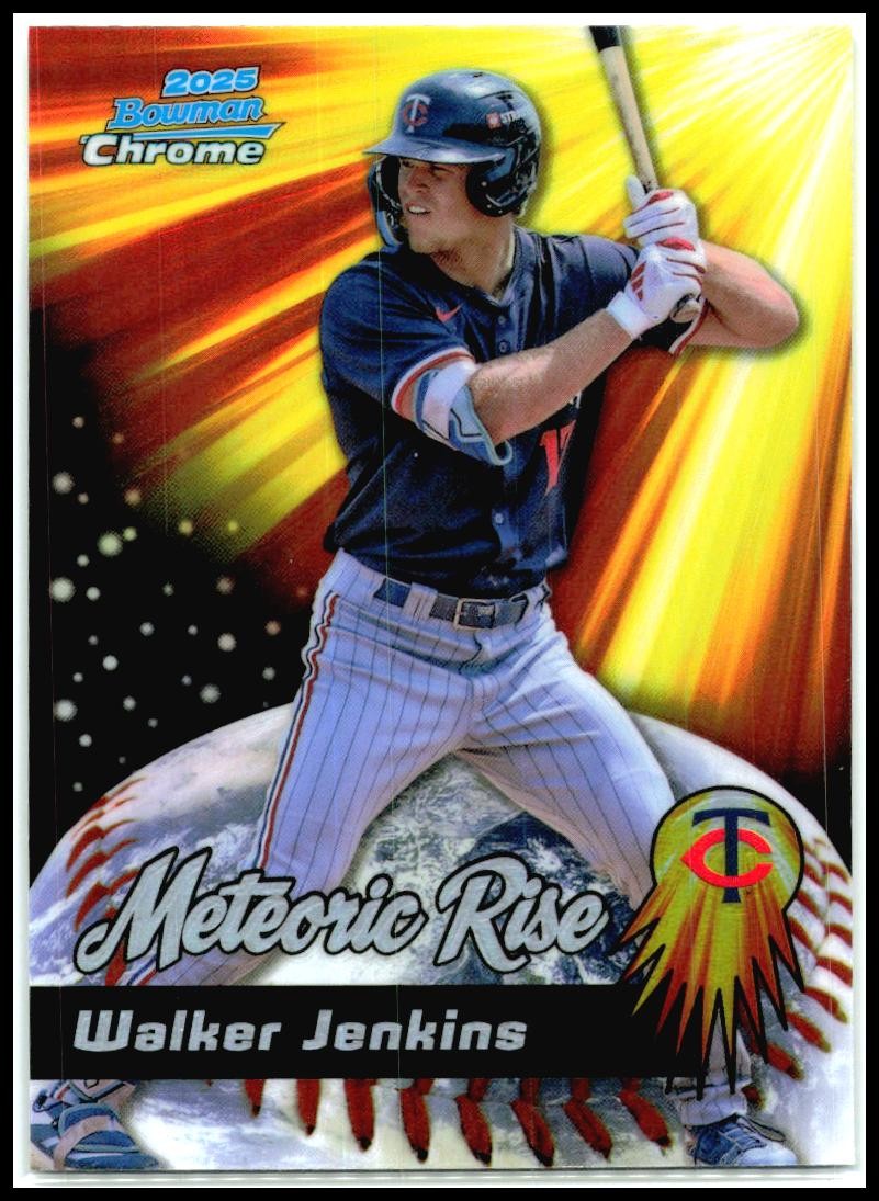 2025 Bowman Chrome Meteoric Rise #MR-6 Walker Jenkins