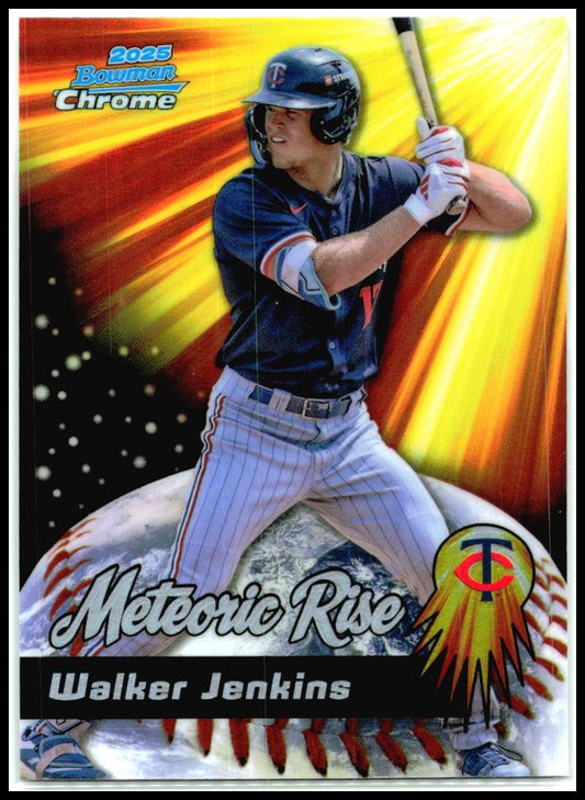 2025 Bowman Chrome Meteoric Rise #MR-6 Walker Jenkins