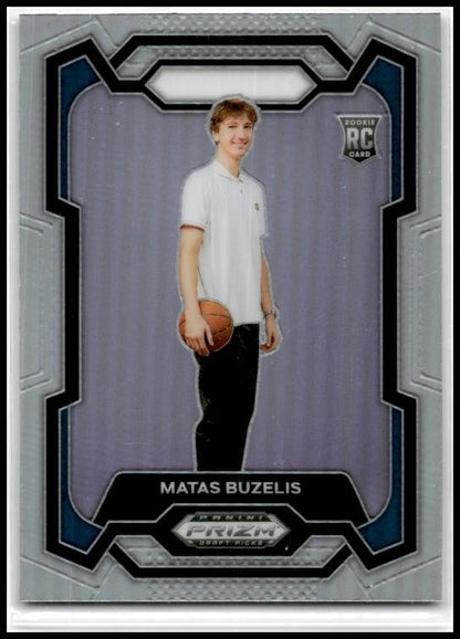 2024 Panini Prizm Draft Picks Silver #67 Matas Buzelis NBA G League Ignite