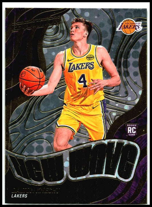 2024-25 Panini Revolution New Wave #4 Dalton Knecht Los Angeles Lakers