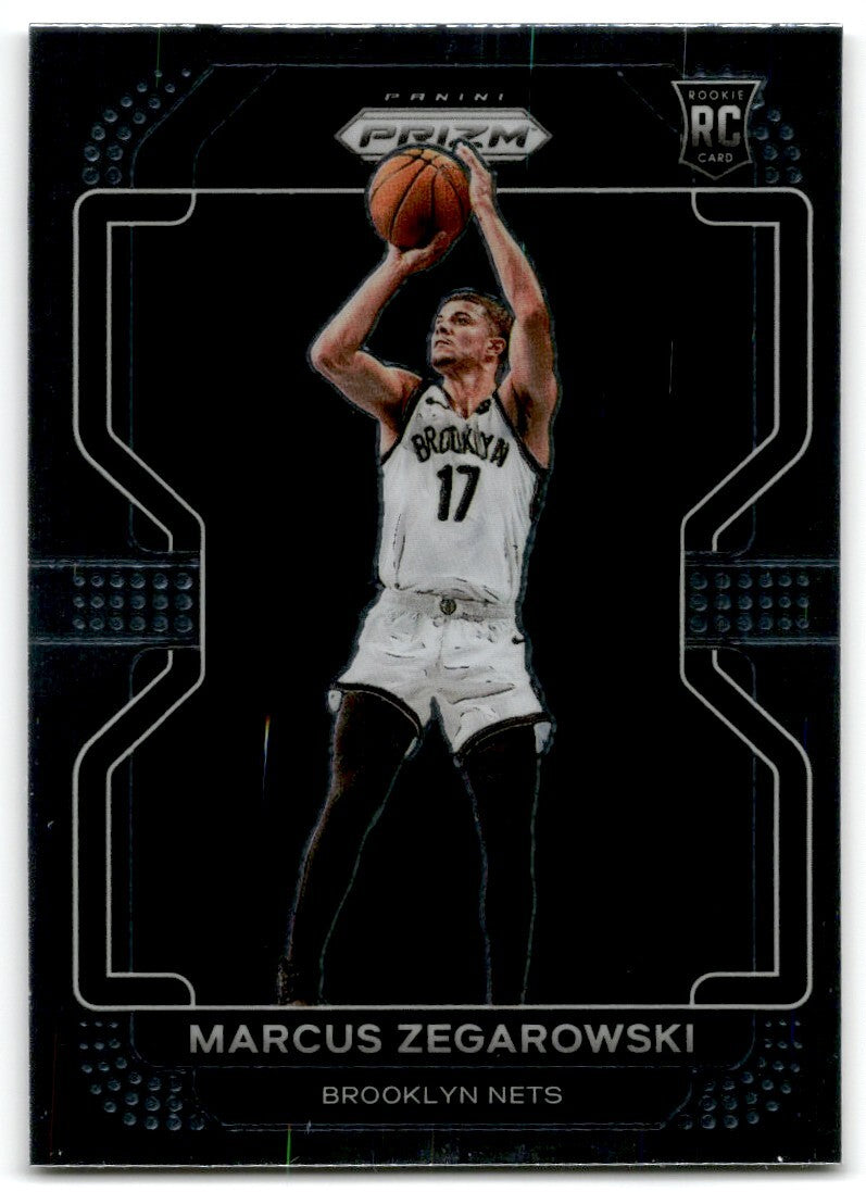 2021-22 Panini Prizm Marcus Zegarowski Rookie Brooklyn Nets #300
