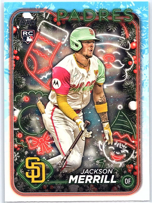 2024 Topps Holiday #H160 Jackson Merrill