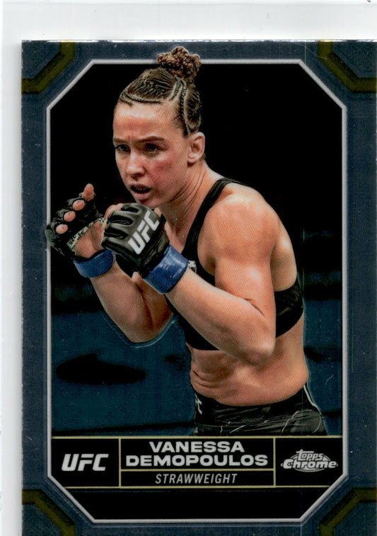 2024 Topps Chrome UFC #191 Vanessa Demopoulos