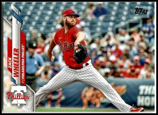 2020 Topps Update #U-45 Zack Wheeler Philadelphia Phillies