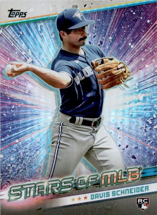 2024 Topps Update Stars of MLB Chrome #CSMLB-71 Davis Schneider Blue Jays