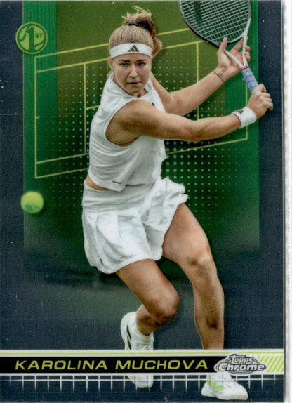2024 Topps Chrome Tennis #71 Karolina Muchova