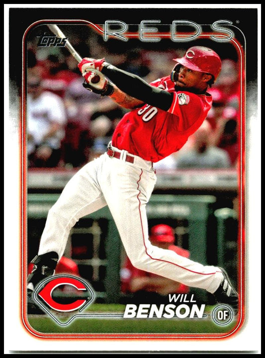 2024 Topps #386 Will Benson Cincinnati Reds