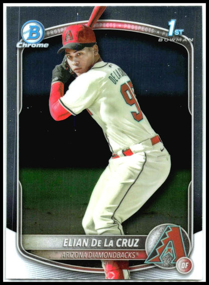 2025 Bowman Chrome #BCP-249 Elian De La Cruz Diamondbacks