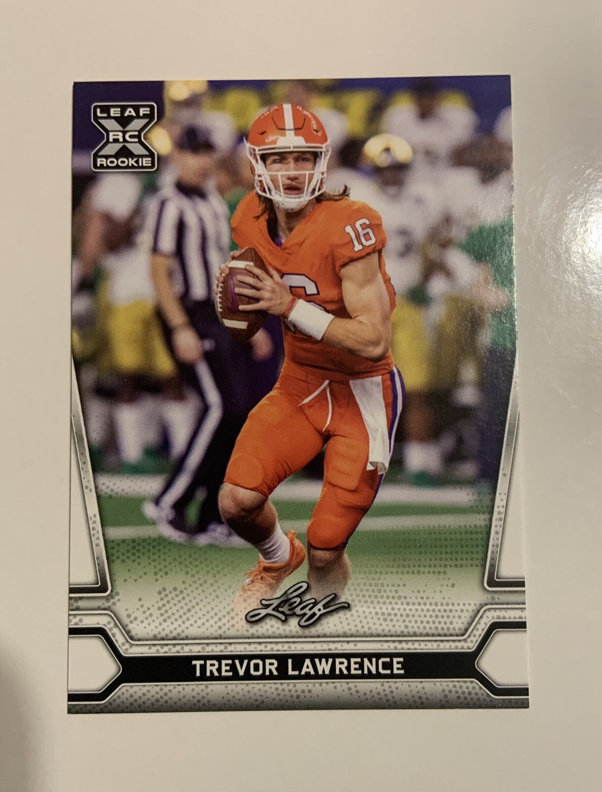 Trevor Lawrence 2021 LEAF Multi-Sport Rookie Card #9 Jaguars