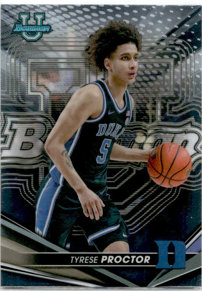 2023 Bowman University Best #53 Tyrese Proctor Duke