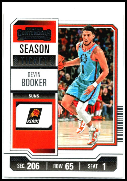 2023-24 Panini Contenders #85 Devin Booker Phoenix Suns