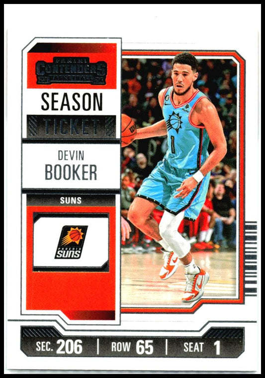 2023-24 Panini Contenders #85 Devin Booker Phoenix Suns