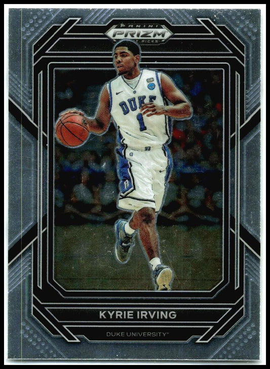 2023 Panini Prizm Draft Picks #72 Kyrie Irving Duke Blue Devils