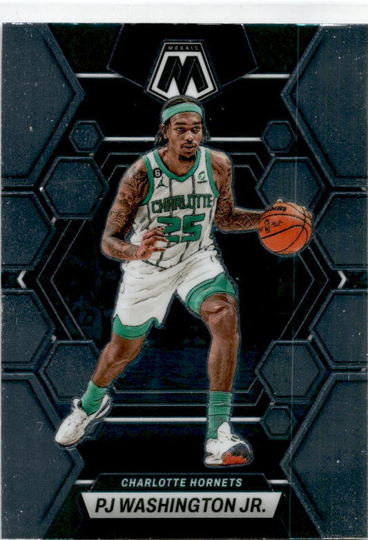2022-23 Panini Mosaic #121 PJ Washington Jr. Charlotte Hornets