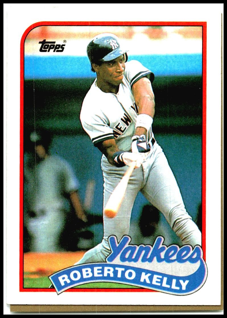 1989 Topps #691 Roberto Kelly New York Yankees