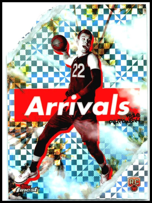 2024-25 Topps Finest Arrival X-Fractor #A-12 Kyle Filiplowski Utah