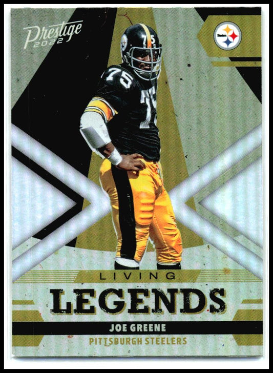 2022 Panini Prestige Living Legends #LL-4 Joe Greene Pittsburgh Steelers