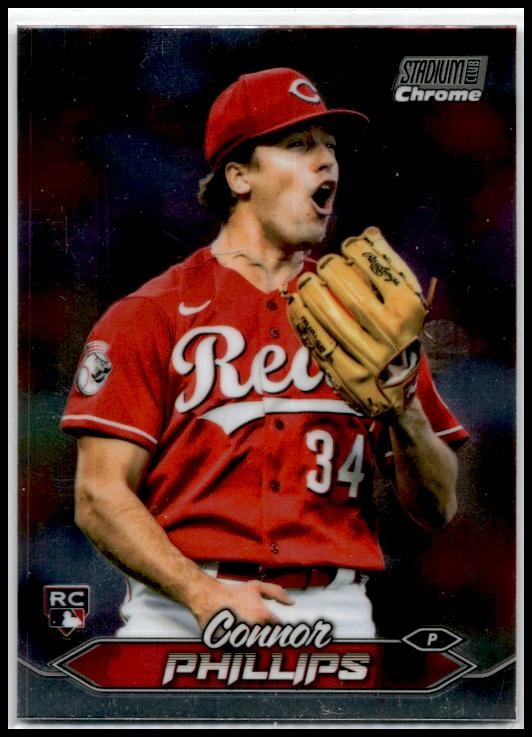 2024 Stadium Club Chrome #68 Connor Phillips Cincinnati Reds