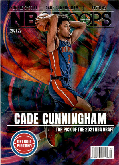 2021-22 Hoops #RS-1 Cade Cunningham Detroit Pistons
