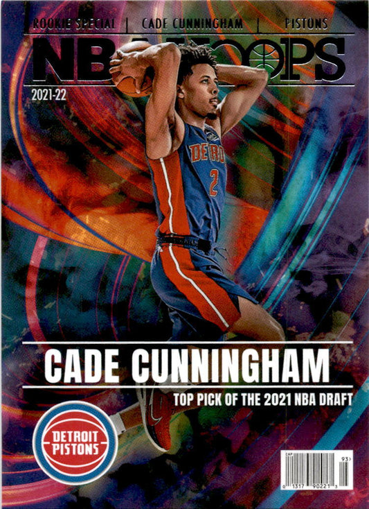 2021-22 Hoops #RS-1 Cade Cunningham Detroit Pistons