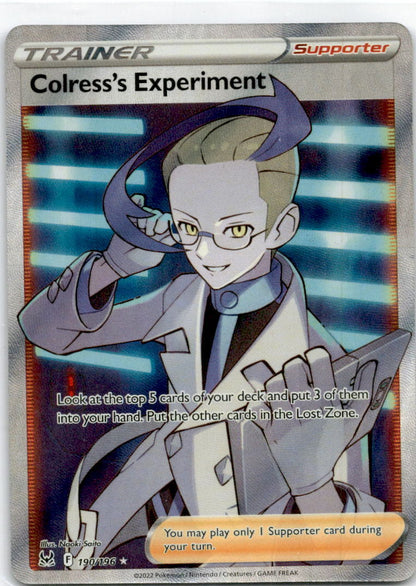 Lost Origin #190/196 Pokémon TCG Colress's Experiment Sword & Shield