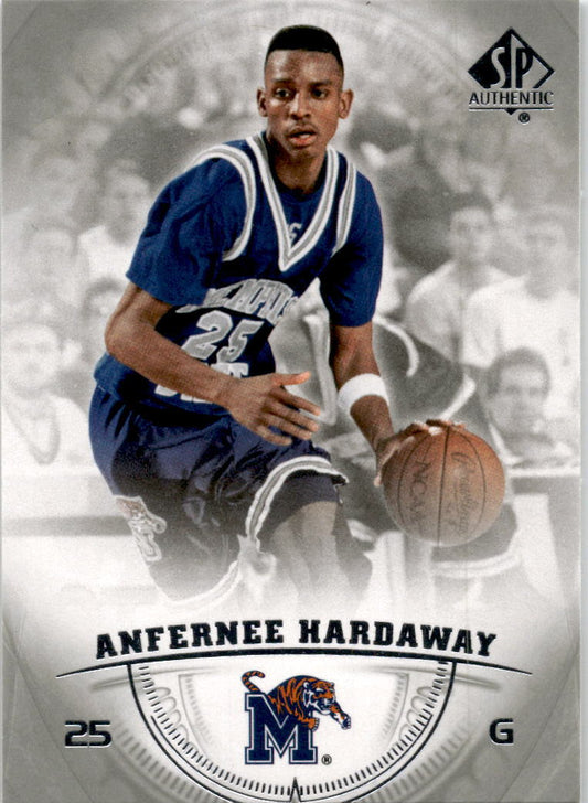 2013-14 SP Authentic #9 Anfernee Hardaway Memphis Tigers