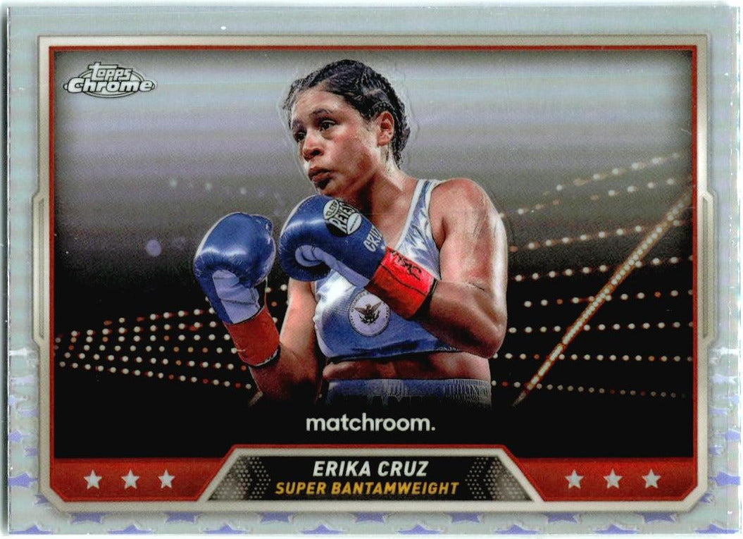 2024 Topps Chrome Boxing Refractor #92 Erika Cruz Seattle Mariners