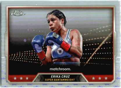 2024 Topps Chrome Boxing Refractor #92 Erika Cruz Seattle Mariners