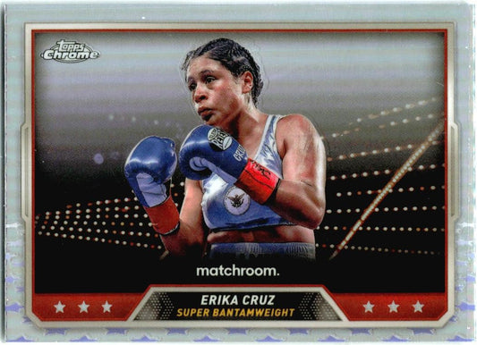 2024 Topps Chrome Boxing Refractor #92 Erika Cruz Seattle Mariners