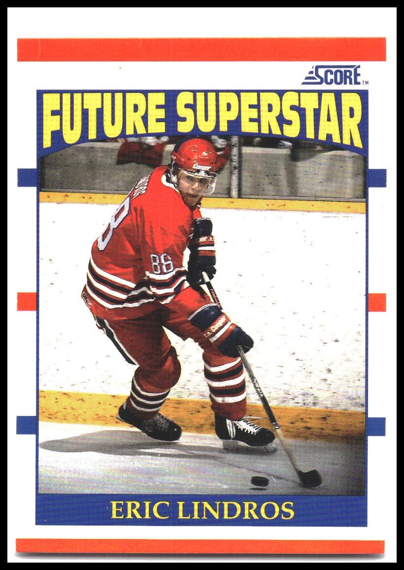 Eric Lindros #440 1990-91 Score Canadian Rookie
