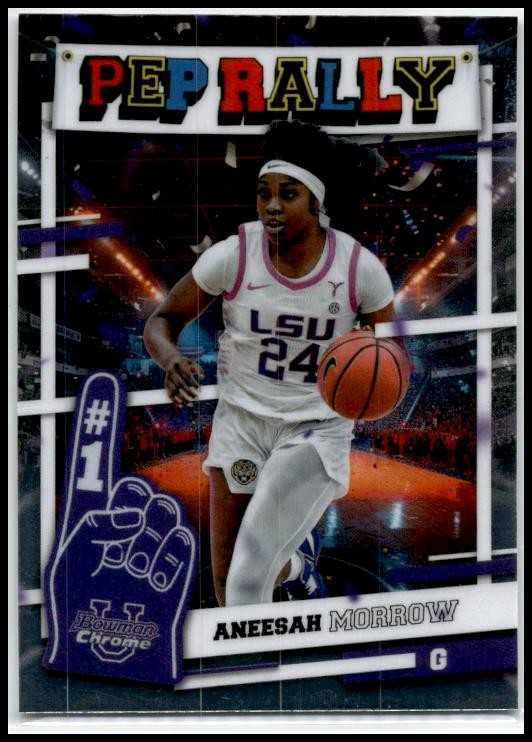 2024-25 Bowman University Chrome Pep Rally #PR-24 Aneesah Morrow Suns