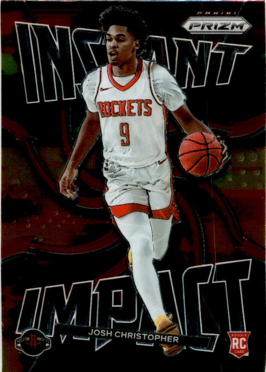 2021-22 Prizm Instant Impact #11 Josh Christopher Houston Rockets