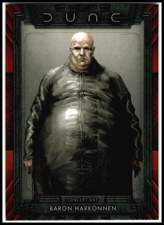 2024 Dune Chrome® - Hobby Box Art of Dune ##AOD-12 Baron Harkonnen