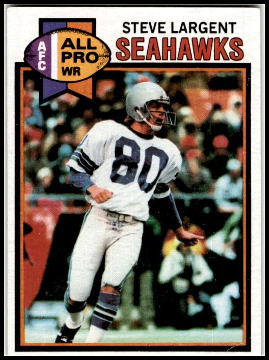1979 Topps #198 Steve Largent Seattle Seahawks