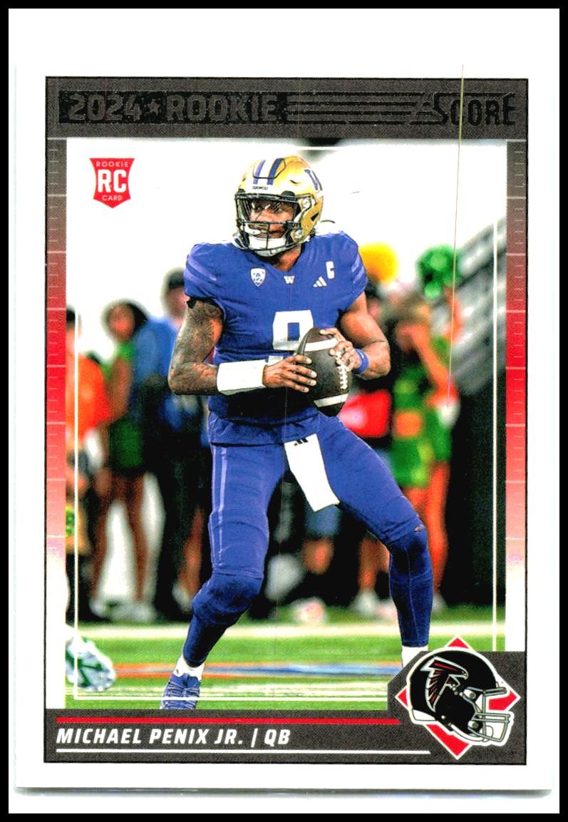 2024 Score #323 Michael Penix Jr. Rookie Atlanta Falcons