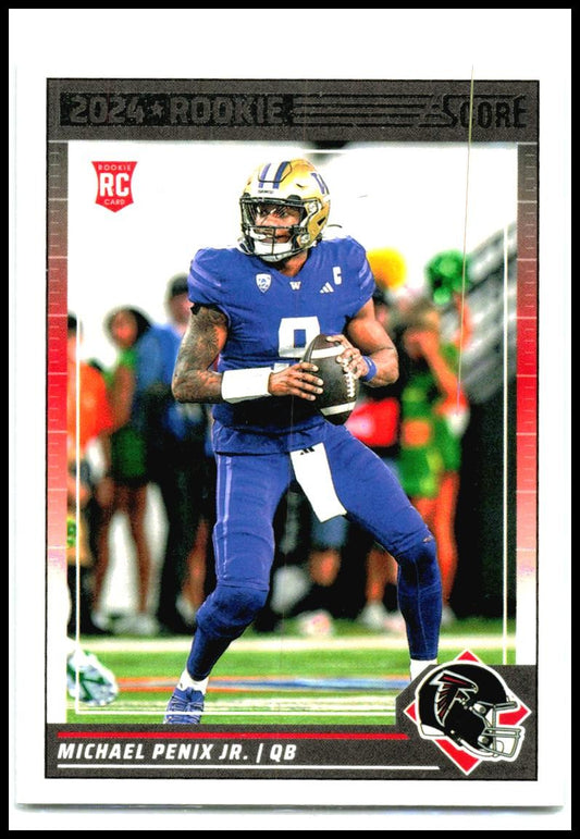 2024 Score #323 Michael Penix Jr. Rookie Atlanta Falcons