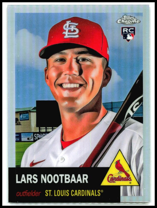 2022 Topps Chrome Platinum Anniversary Refractor # Lars Nootbaar Rookie