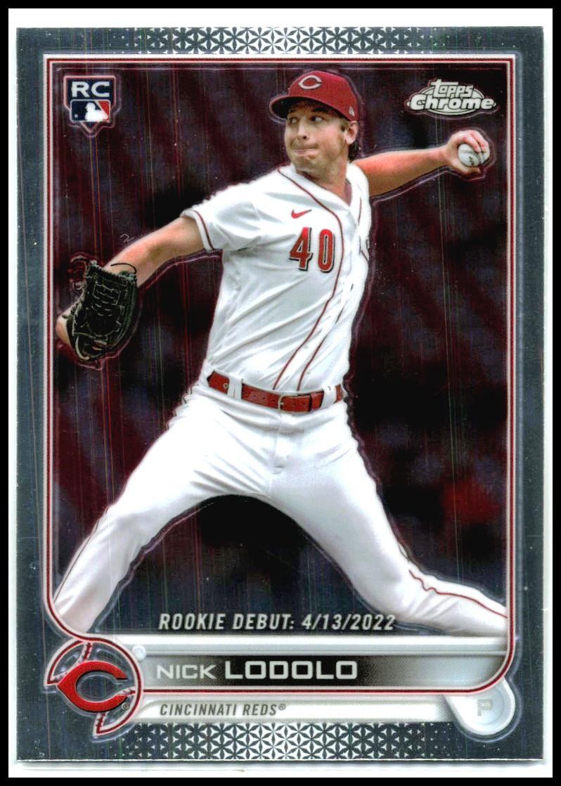 2022 Topps Chrome Update #USC65 Nick Lodolo Cincinnati Reds