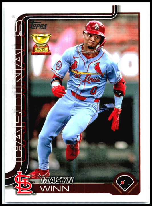 2025 Topps St. Louis Cardinals #STL-1 Masyn Winn St. Louis Cardinals