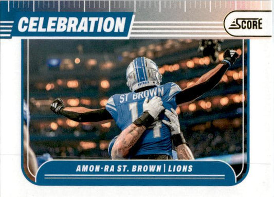 2024 Score Celebration #C-ASB Amon-Ra St. Brown Detroit Lions