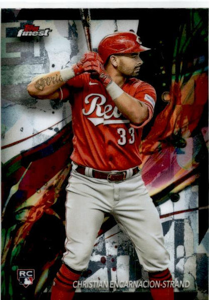 2024 Finest #4 Christian Encarnacion-Strand Rookie Cincinnati Reds